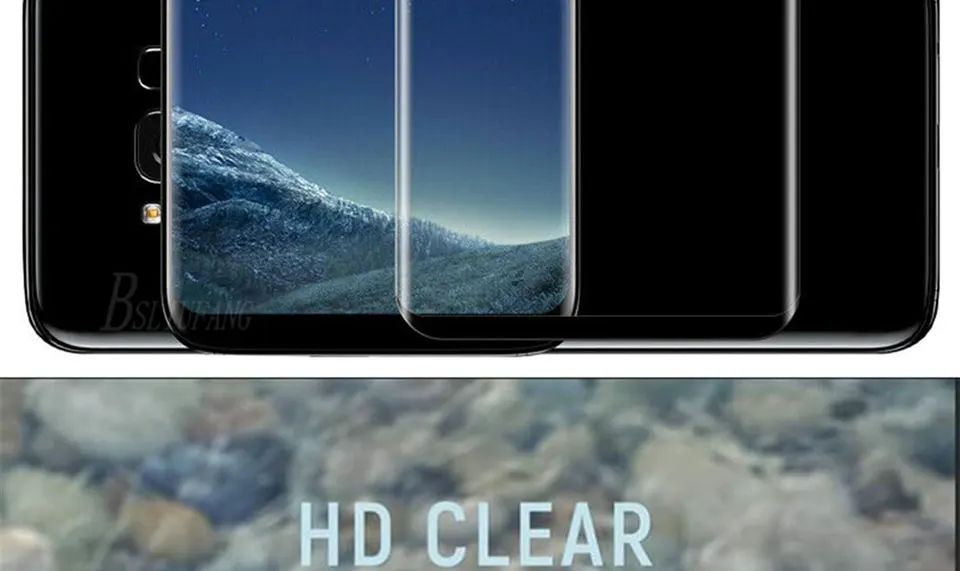 VBNBV 3D полностью изогнутое закаленное стекло для samsung Galaxy S10 S9 S8 Plus Защита экрана для samsung Note 9 8 S10E защитная пленка