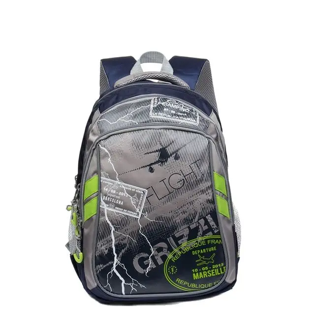 GRIZZLY Children School Bags Waterproof Orthopedic Backpacks for Boys School Backpack Primary Grade 1/4 Mochilas Infantil