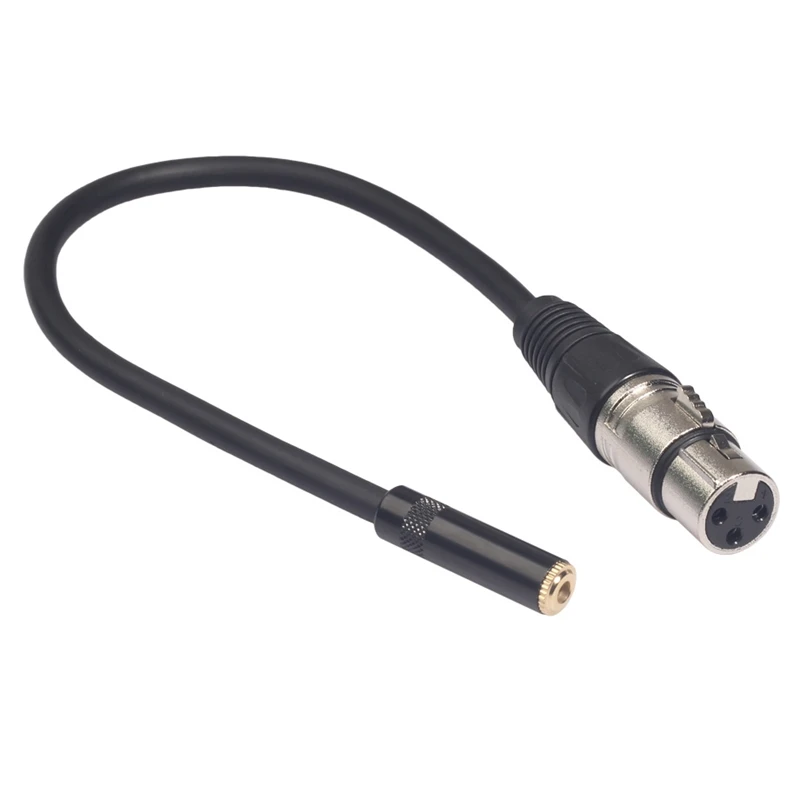 0 3 м провода Pin Xlr до 5 мм ТРС 1/8 дюймов Женская стерео заглушка o адаптер