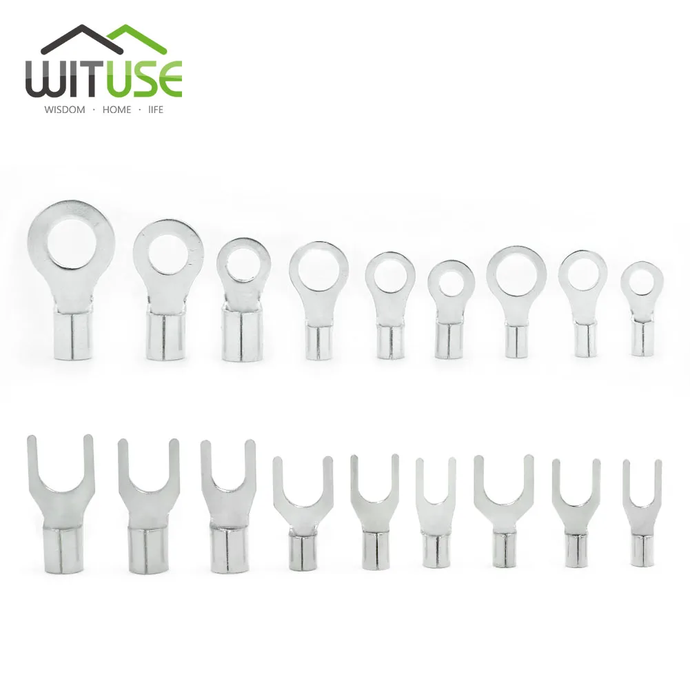 TSLEEN 9 моделей SNB/RNB вилка наконечник соединители проводов голая Лопата кабель