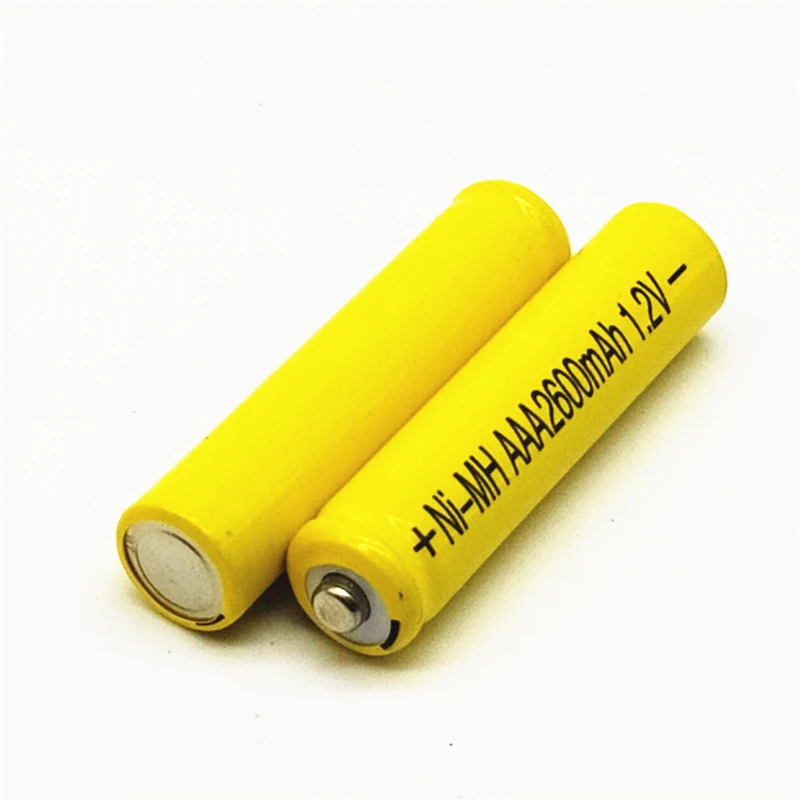 10 шт./лот высокая энергия 1,2 V 2600mAh NiMh AAA аккумуляторная батарея Ni-MH 3A батареи Battria