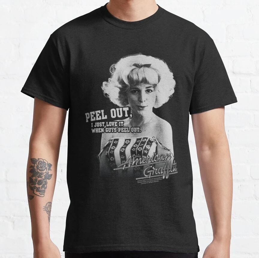 

Men t shirt AMERICAN GRAFFITI PEEL OUT Women t-shirts
