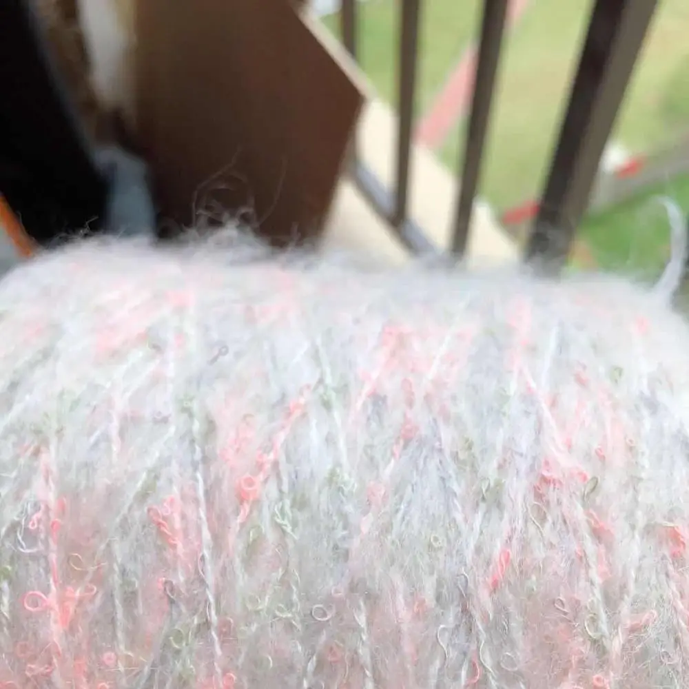 Лимитированная 500 г уникальная Смешанная цветная плюшевая Мериносовая шерстяная