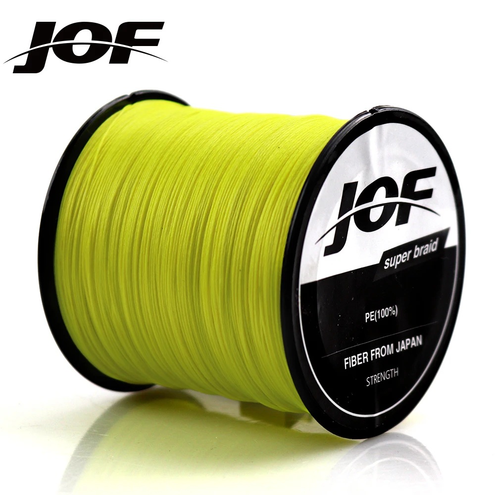 Бренд JOF сверхпрочная плетеная японская многонитевая проволока из 9 нитей 100% ПЭ