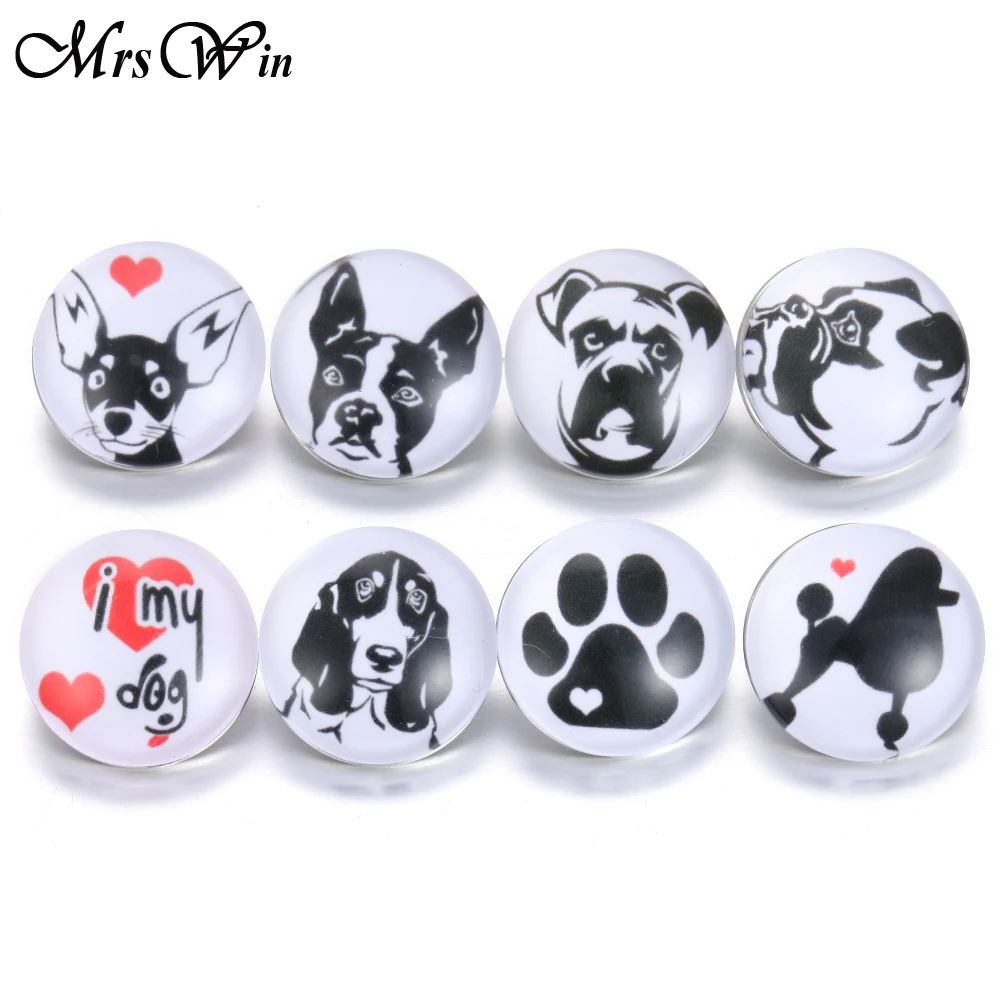 Стеклянные кнопки застежки 18 мм|Браслеты с шармами| |