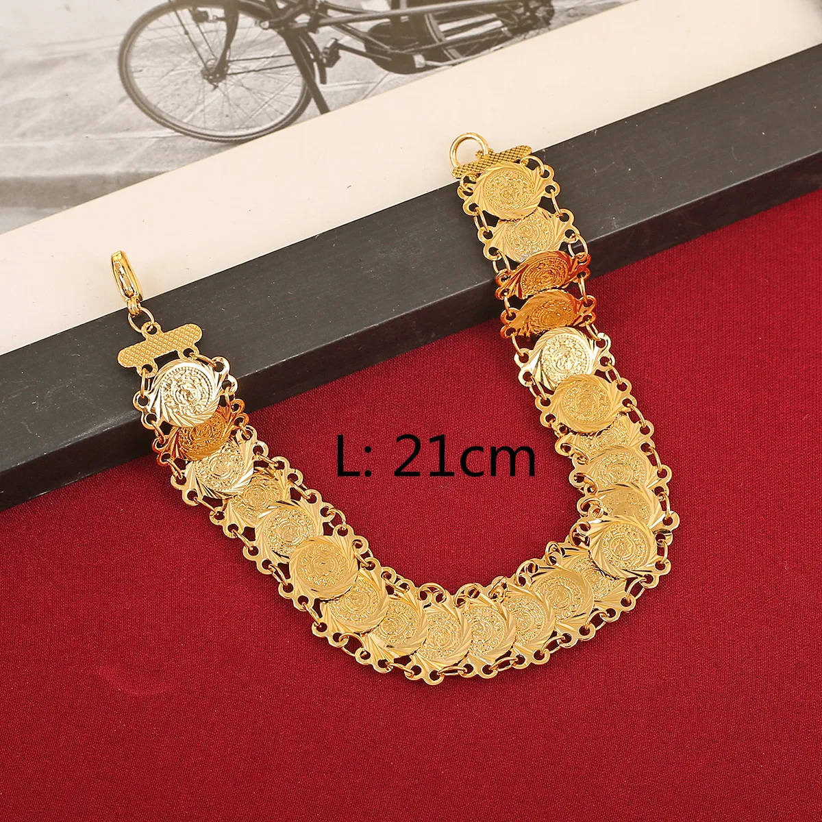 Эфиопский Дубай золотой цвет для женщин античная монета ислам Ближний Восток