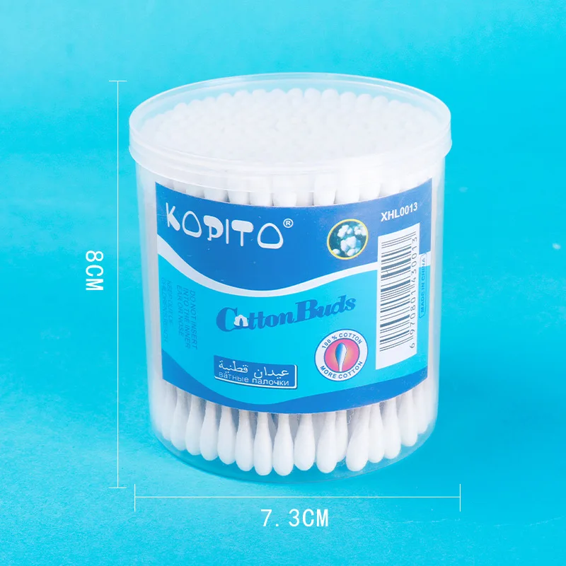 

200 шт./корт. Одноразовые двухсторонние деревянные ватные палочки Микро Кисти для наращивания ресниц карандаш для чистки ушей инструмент для...