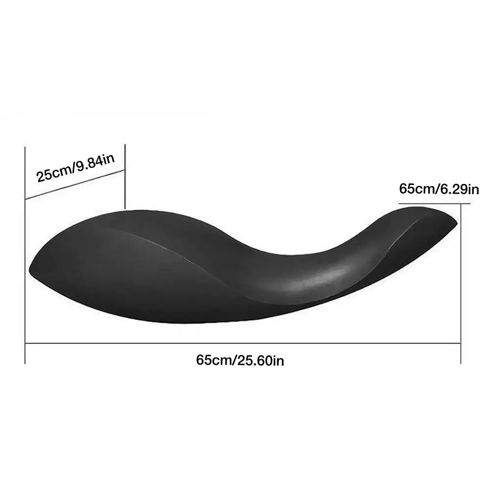 

Yoga Dolphin OOV Spine Corrector Back Core Training Balancer Lightweight Durable for Body Exercise