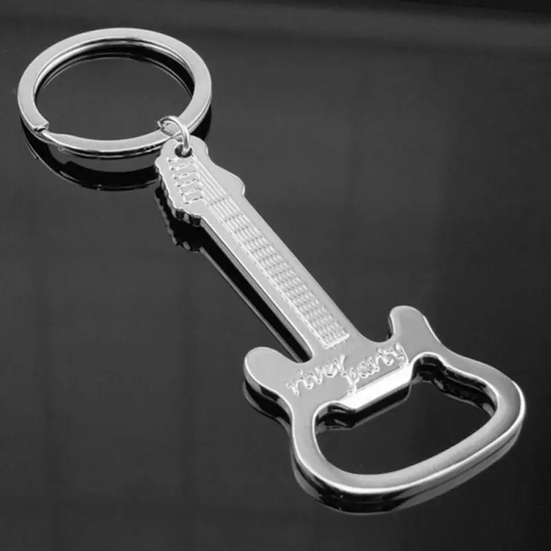 1 шт. подарок пивная открывашка для бутылок в виде гитары из цинкового сплава