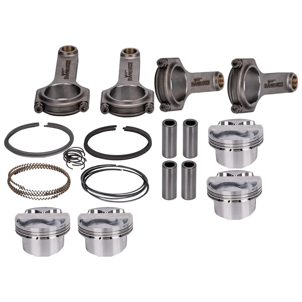 

Connecting Rods Pistons 87.5mm for Honda Acura K24 K24A1 K24A2 K24A4 K24A8 2.4L H-Beam Conrods Forged 4340 Rods ARP2000 Bolts