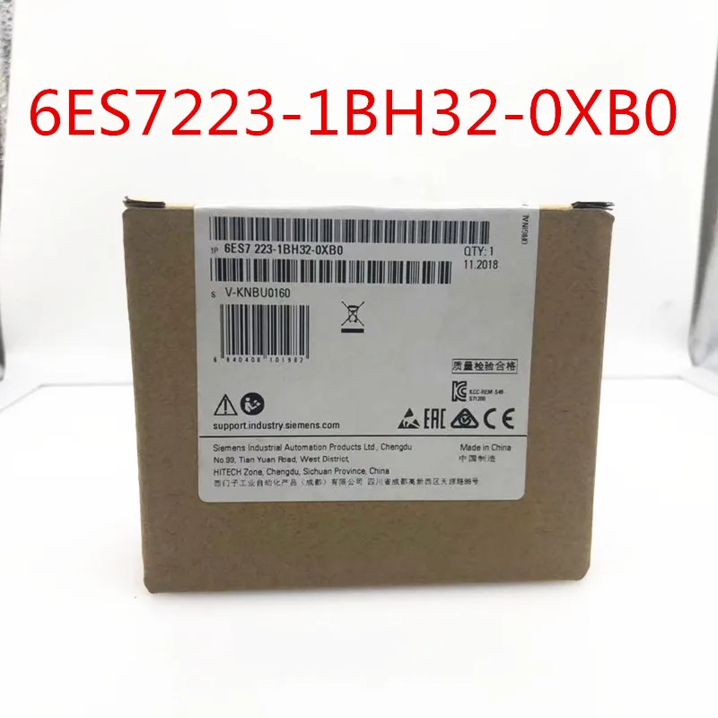 Оригинальный SIMATIC S7-1200 6ES7223-1BH32-0XB0 цифровой ввод/вывод 8DI/8DO 8DI DC 24 V ПЛК-модуль 6ES7
