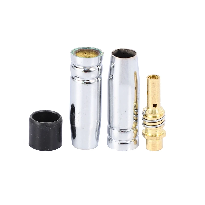 

9Pcs/Set 15Ak Mig/ Welding Nozzle Contact Tips 0.8X25Mm M6 Gas Connector Holder Set Ad068+