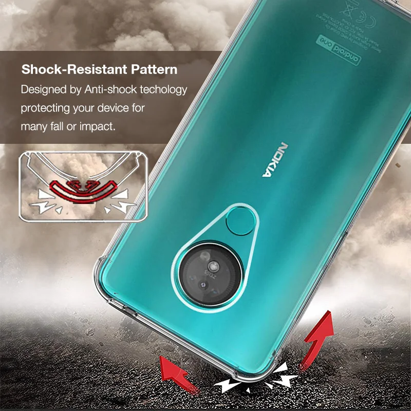 Soft Silicone Case For Nokia 7.2 6.2 4.2 3.2 2.2 Shock Proof Bumper Cover For Nokia 3.1 5.1 6.1 Plus on Nokia 5.1 6.1 7.1 8.1