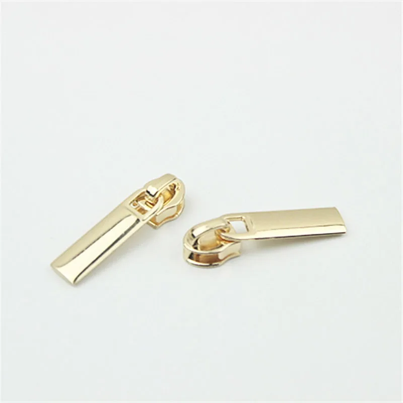 100Pcs Detachable #5 Metal Zipper Pullers for Zipper Sliders Head Repair Kits Nylon Zipper Pull Tab DIY Sewing Bags Accessories