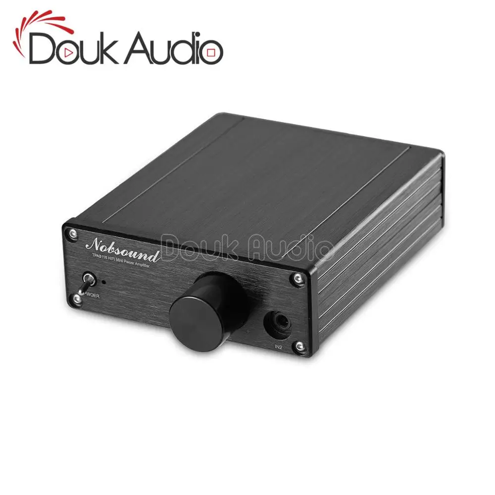 Nobsound Мини-Цифровой усилитель Hi-Fi TPA3116 стерео 2,0 канальный аудио усилитель мощности 100 Вт* 2