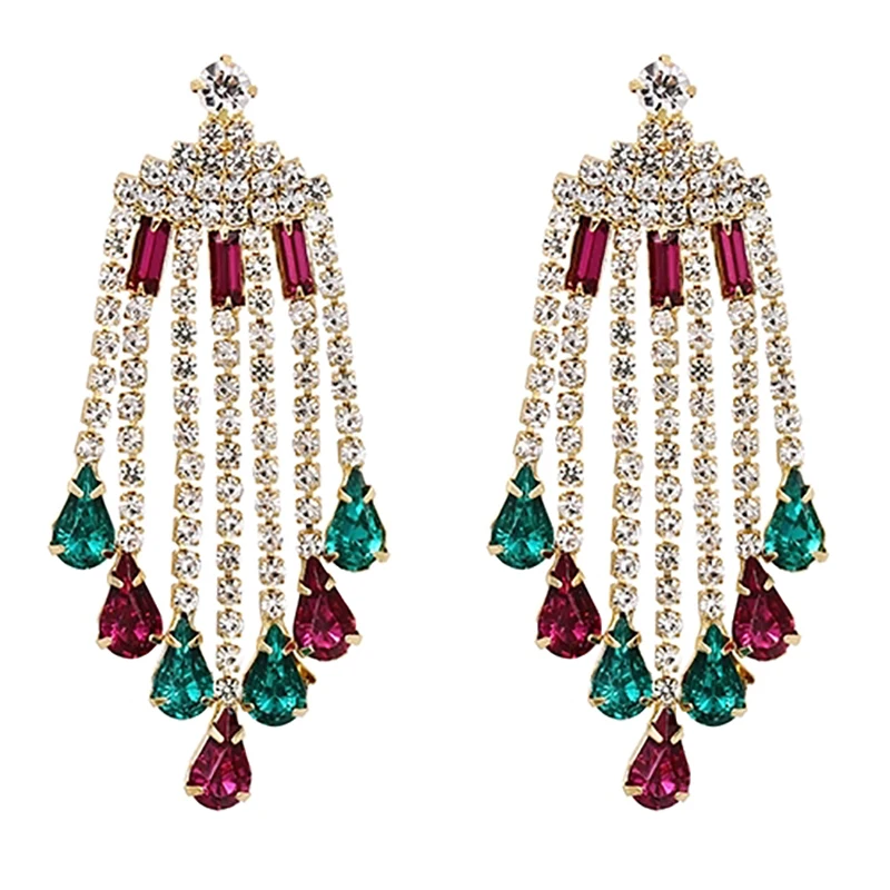 

Женские серьги-капельки ZHINI, эффектные серьги с подвесками, эффектные ювелирные украшения