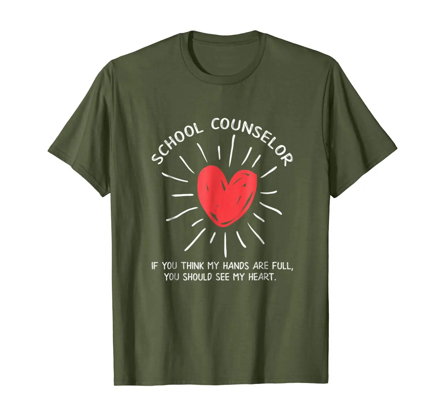 

School Counselor Shirt If You Think My Hands Are Full
