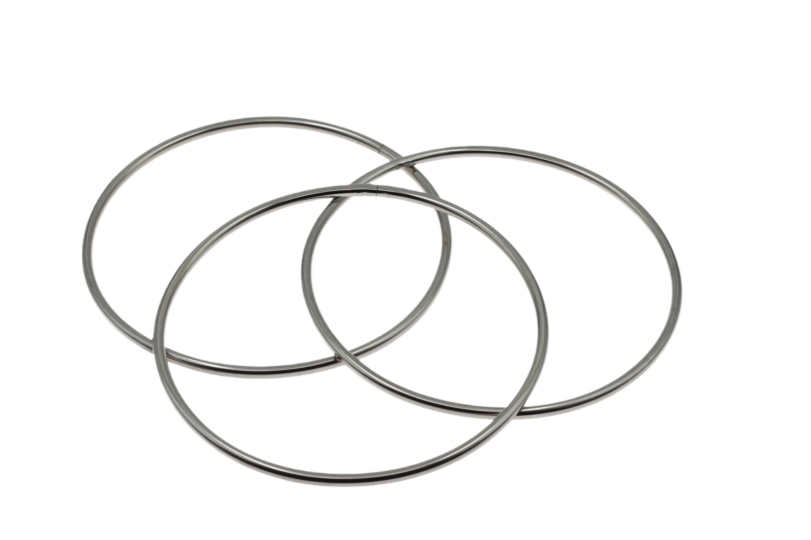 Набор Колец большого размера с 3 магнитными кольцами (диаметр 31 см нержавеющая
