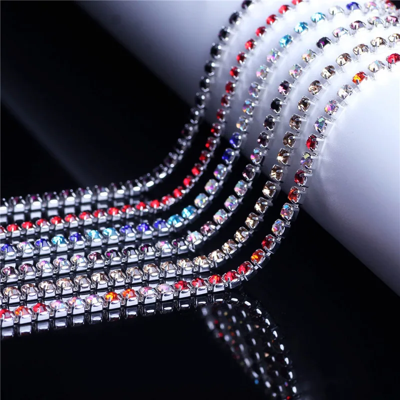 DIY самоклеящиеся стразы для одежды лента с кристаллами Стразы горячей фиксации