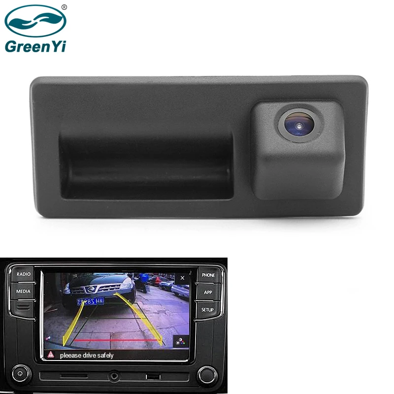 Оригинальная камера заднего вида GreenYi RCD330 с динамической траекторией рулевого