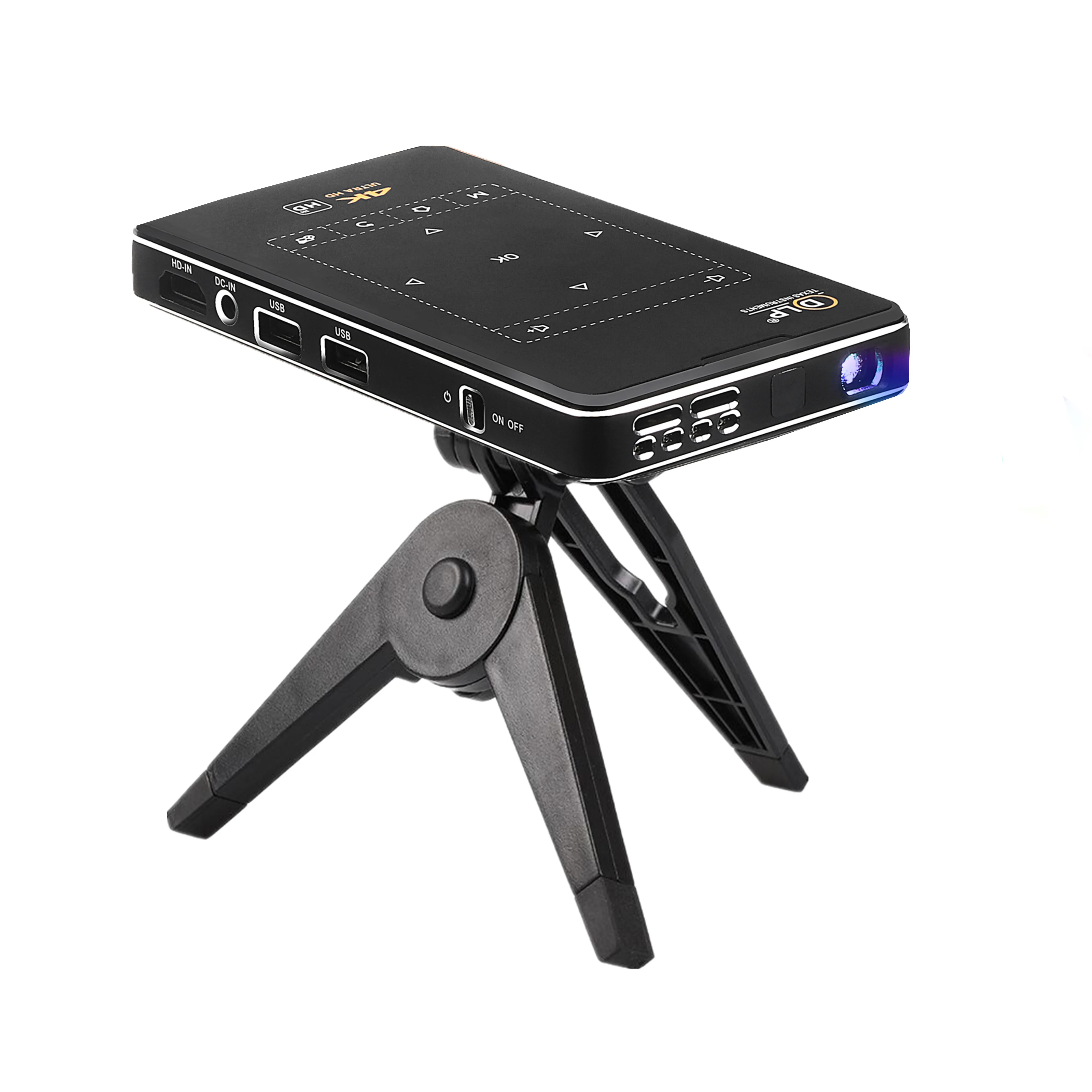 

IMK95 DLP Projector 4K Android 1080P HD BT4.0 2.4G/5G WiFi Cinema Beamer Mobile Proyector Handheld Home Outdoor MINI Projector