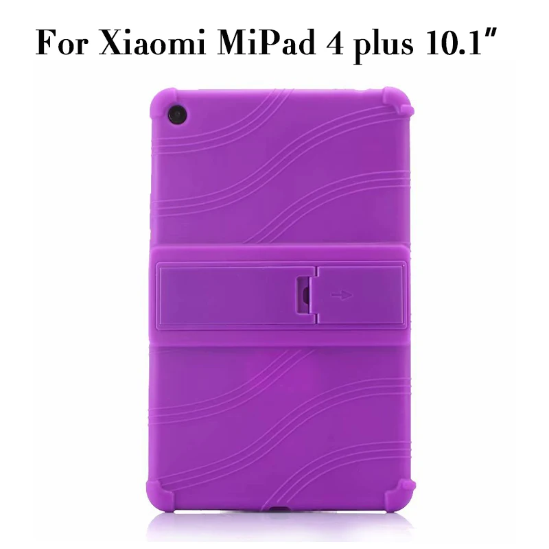 mipad4 plus purple Силиконовый чехол для Xiaomi mi Pad 4 mi Pad4 mi pad 4 8," планшетный ПК Защитный чехол для Xiaomi mi Pad 4 plus mi Pad 4 plus 10,1" - Цвет: mipad4 plus purple