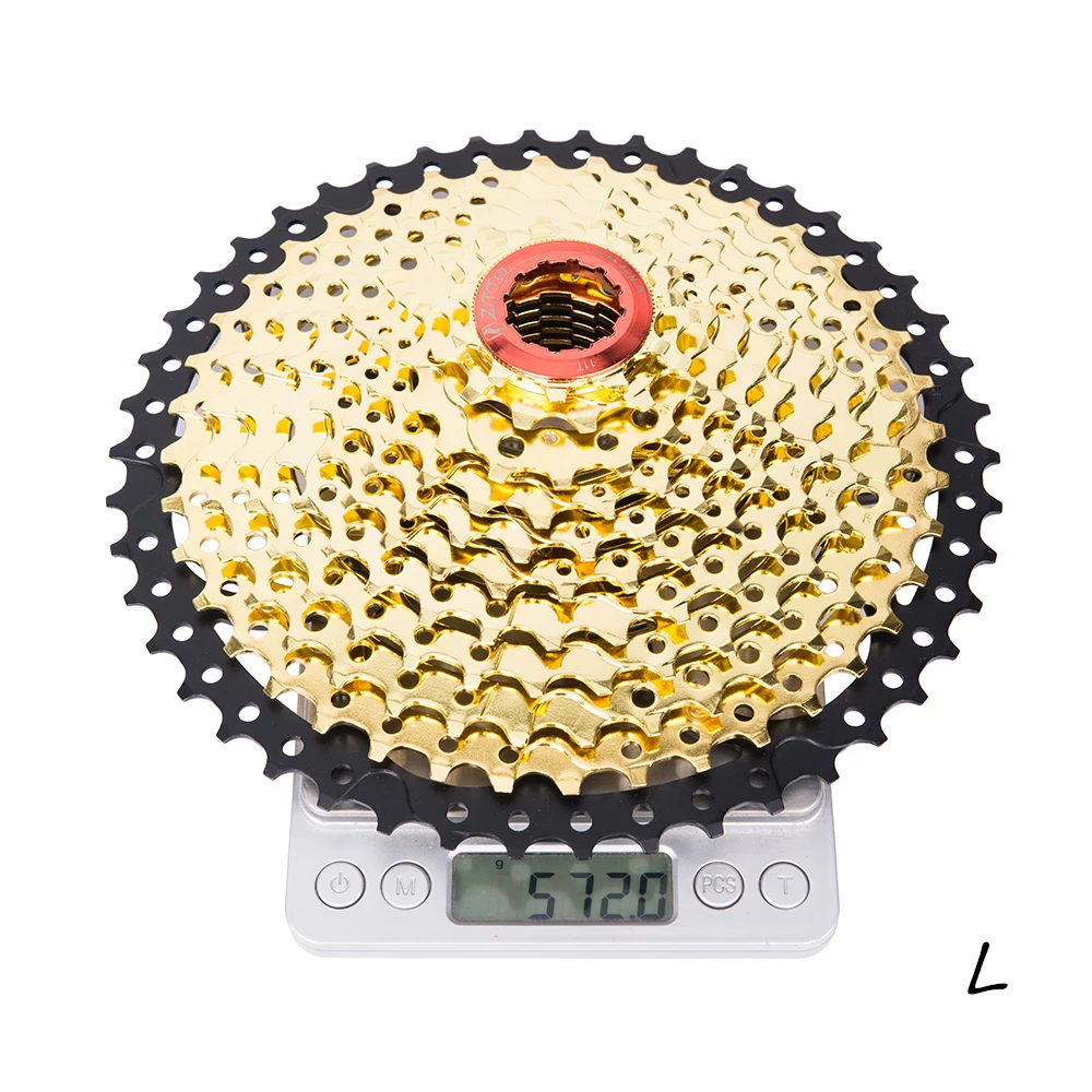 

ZTTO mtb Bike Cassette 11 Speed 11-46T Black Gold Freewheel 11v 22s For XT K7 X1 X01 GXN Mountain Bicycle Bike Parts