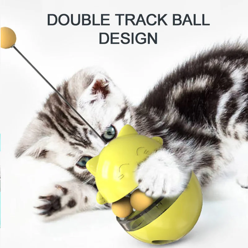 Кружка забавные игрушки для кошек домашних животных медленно протекающий