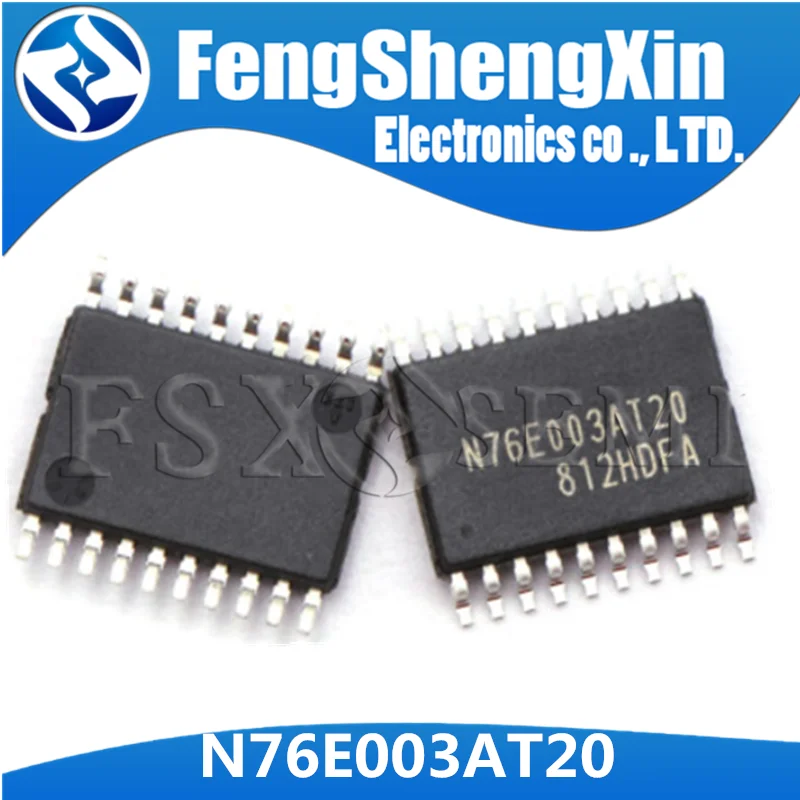 

100pcs 100% New Mcu N76E003 N76E003AT20 Compatible Substitution STM8S003F3P6 TSSOP-20