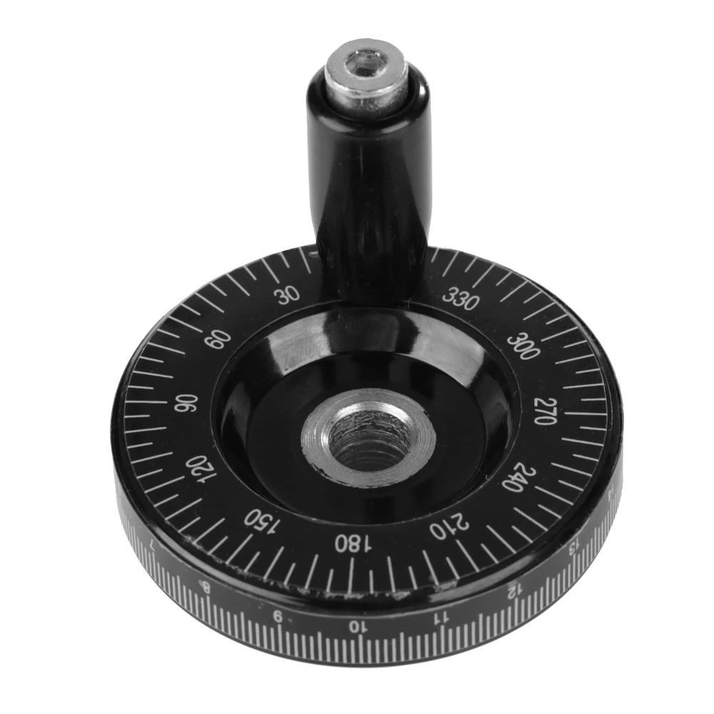 

1pcs 63mm Solid Bakelite Hand Wheel Scale Handwheel Machinery Accessaries