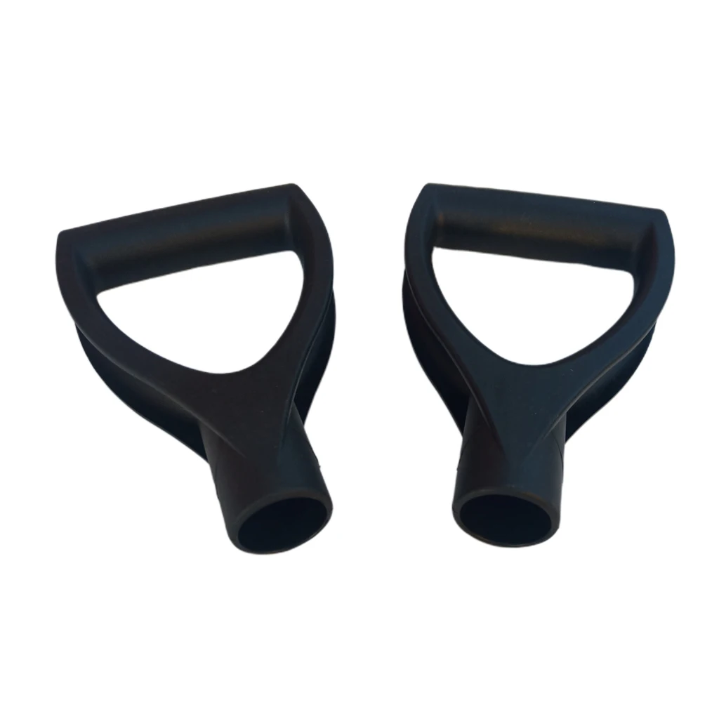 

2pcs Snow Shovel D Grip Handle Replacement Fits For Spades, Forks And Shovels