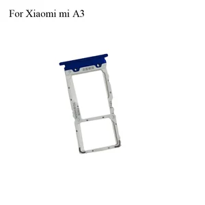 Лоток для SIM-карты Xiaomi Mi A3, 3, 9, 6,39 дюйма + лоток для карт Micro SD, гнездо адаптера для Xiaomi mi A3