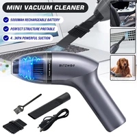 4 3kpa mini vacuum cleaner 34000 rpm speed powerful suction wide application for keyboard desktop car computer device cleaners