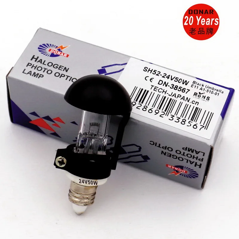 DN 38567 24V 50W SH52 24V50W E11 черный зонтик галогенная лампа Skytron A1 510 01 операционный театр