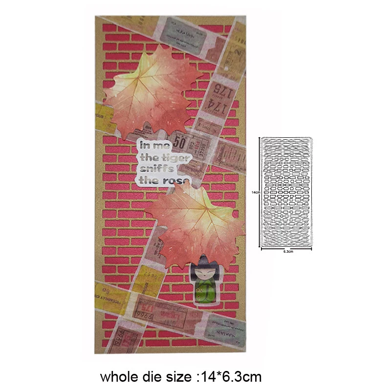 

background Retangle frame Metal Cutting Dies Stencils for Scrapbooking/photo Album stamps Decorative Embossing DIY Paper