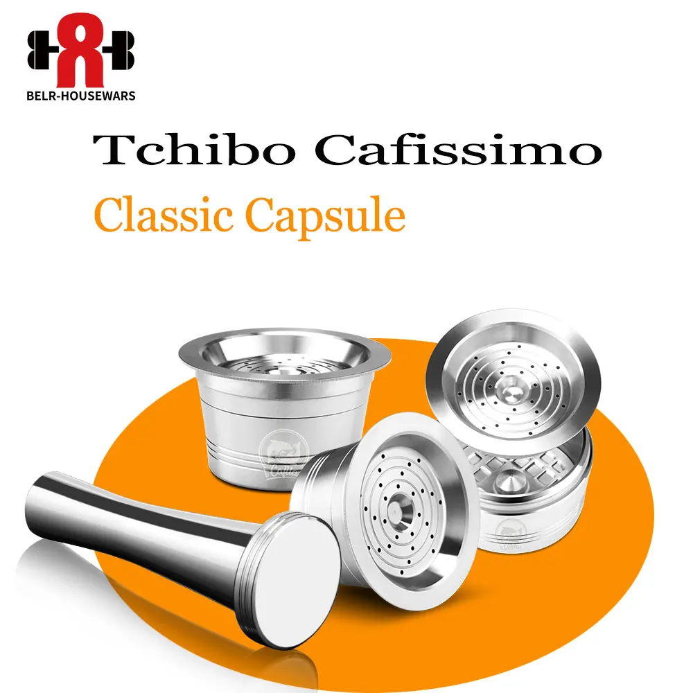 Tchibo Cafissimo кофе капсулы Многоразовые K fee фильтр Pod чашка из нержавеющей стали ALDI