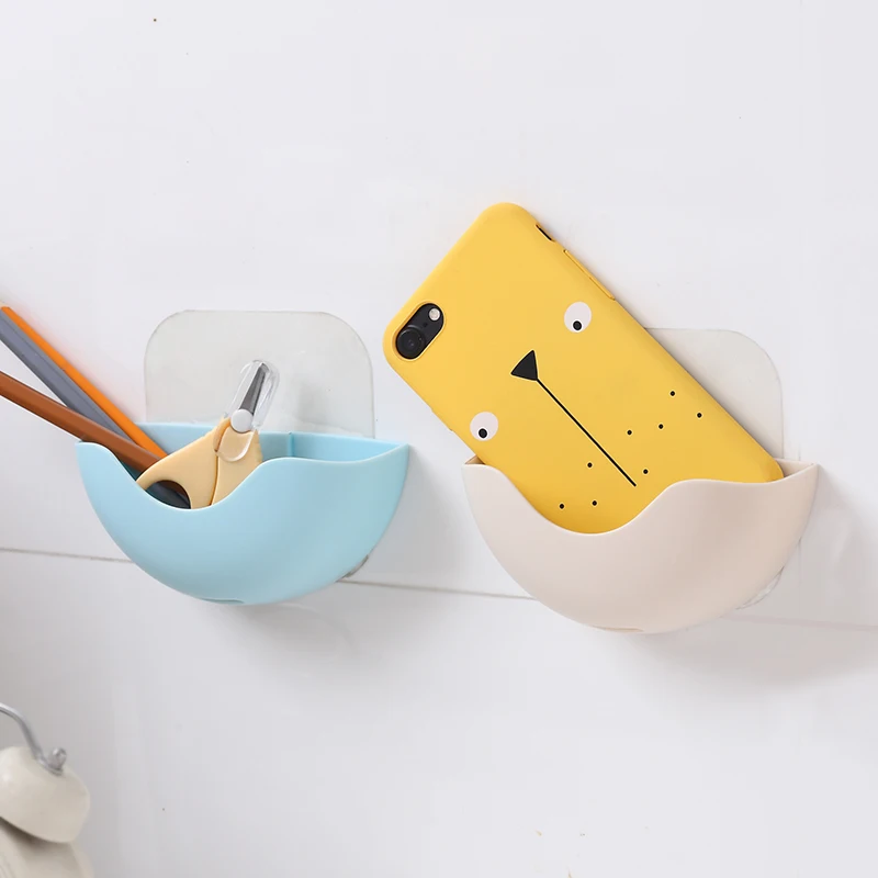 Подвесная мыльница коробка настенный магнитный Пластик сливная полка без