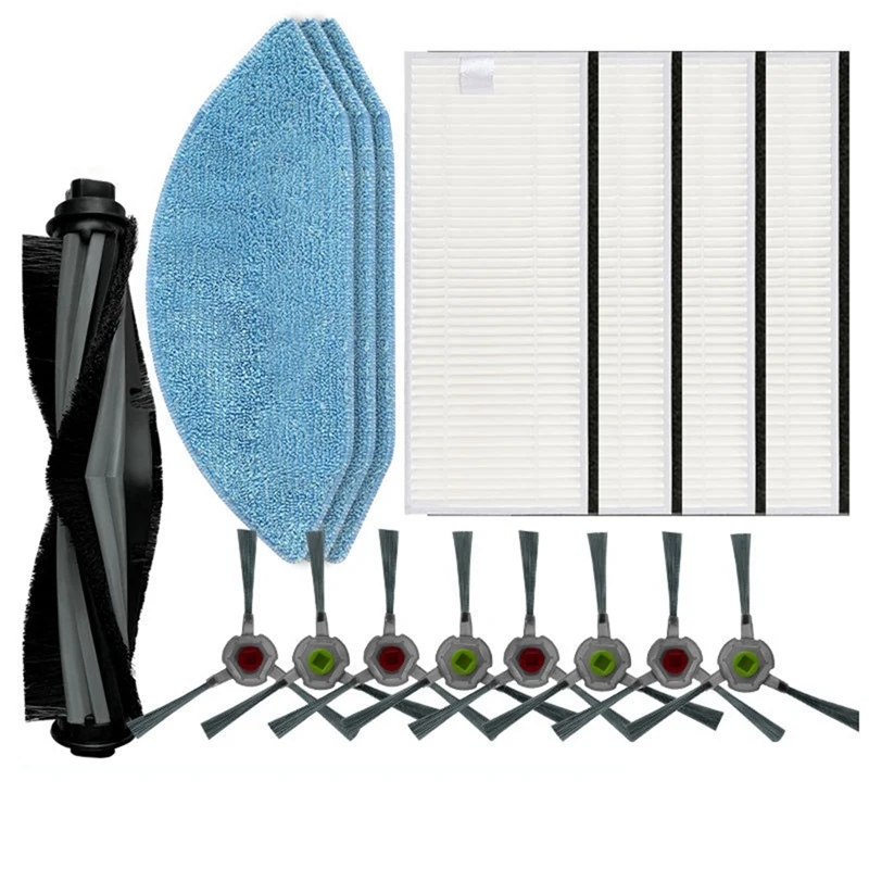 

For Ecovacs Sweeping Robot Accessories U2 U2 Pro Dgn22 Cleaning Cloth Dishcloth Main Brush Side Brush HEPA Filter Screen