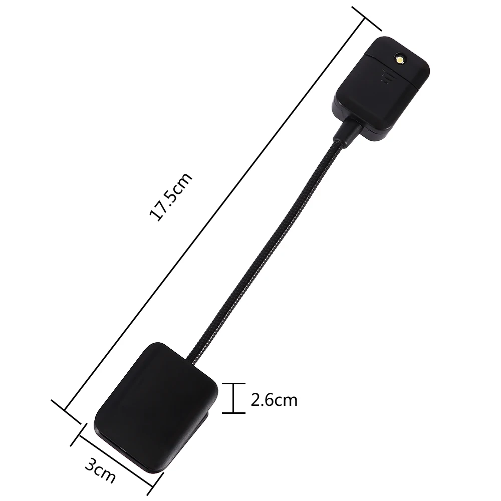 

Flexible Reading LED Book Light Ebook Book Reader Nightlight Clip-on Beside Bed Table Desk Lamp PC Phone Lighting Flashlight