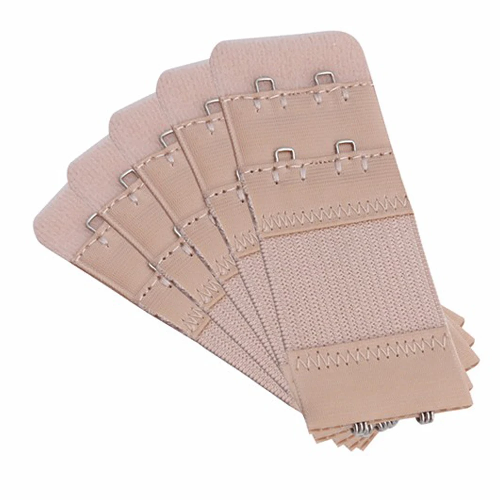 

Bra Extender Strap Extension Lengthened Adjustable Replacement Buckle 2 Hooks