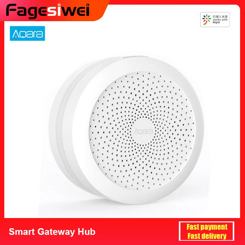 Блок управления умным домом Aqara Gateway Hub со светодиодной подсветильник кой RGB