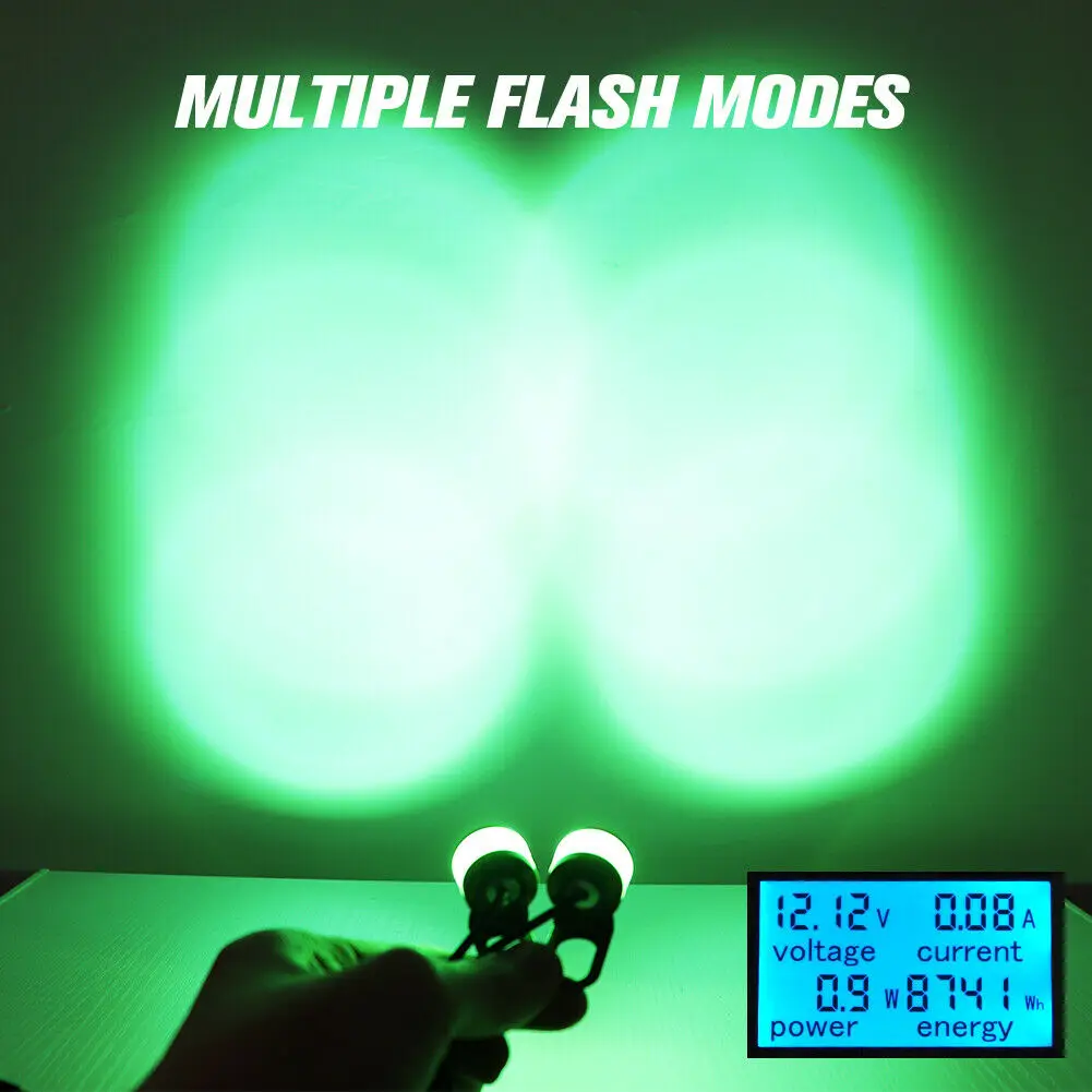 

L Eagle Eye Lights Ight 5730 Chips Waterproof IP67 Green 5W Each 21mm Daytime