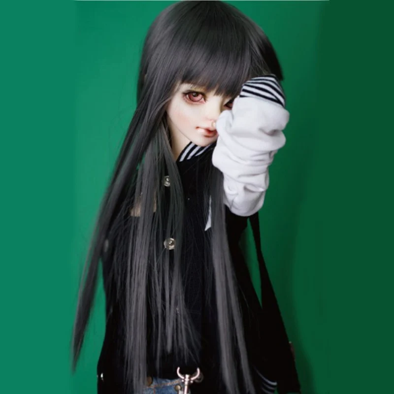 Bybrana модный стиль 1/3 1/4 BJD Кукла SD MSD парики длинные коричневые высокотемпературные