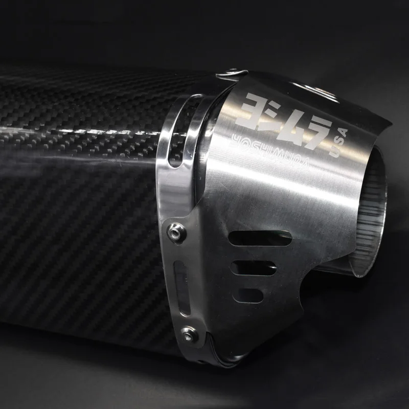 Мотоцикл Yoshimura глушитель выхлопной трубы мотоцикла выхлопной трубы Echappement мотор для Kawasaki Yamaha Honda KTM ninja250 R6