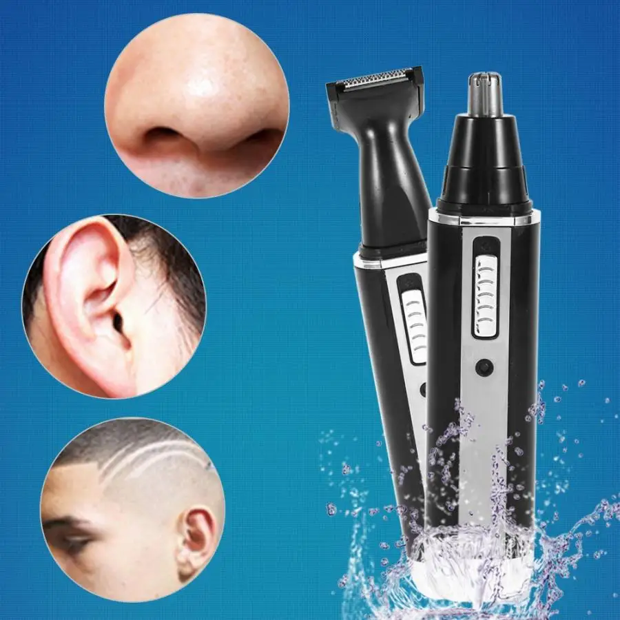 

Nose Hair Trimmer 2 in 1 Rechargeable Multifunctional Electric Nose Ear Hair Trimmer Face Care Clipper Shaver Hair Trimmer