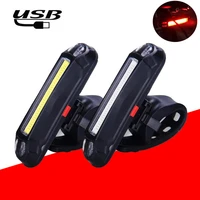 bicycle light mountain bike taillight waterproof riding rear light led usb chargeable the dark for running walking cycling light