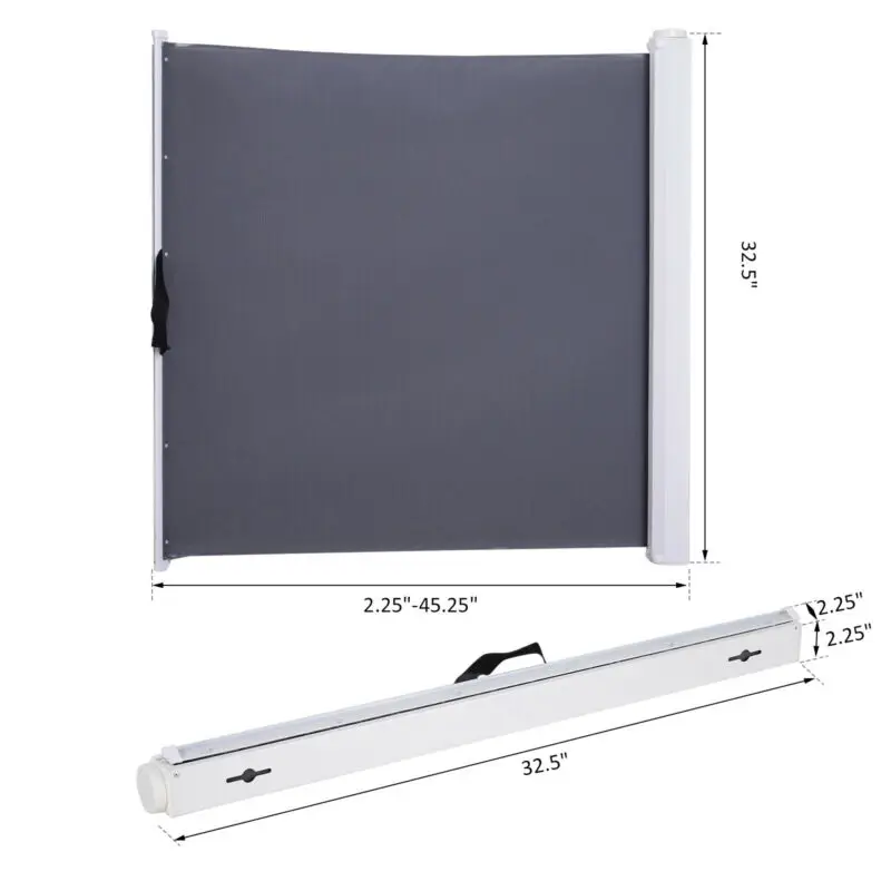 

Retractable Safe Gate Pet Dog Cat Barrier Net Guard Fence Enclosure Room Divider