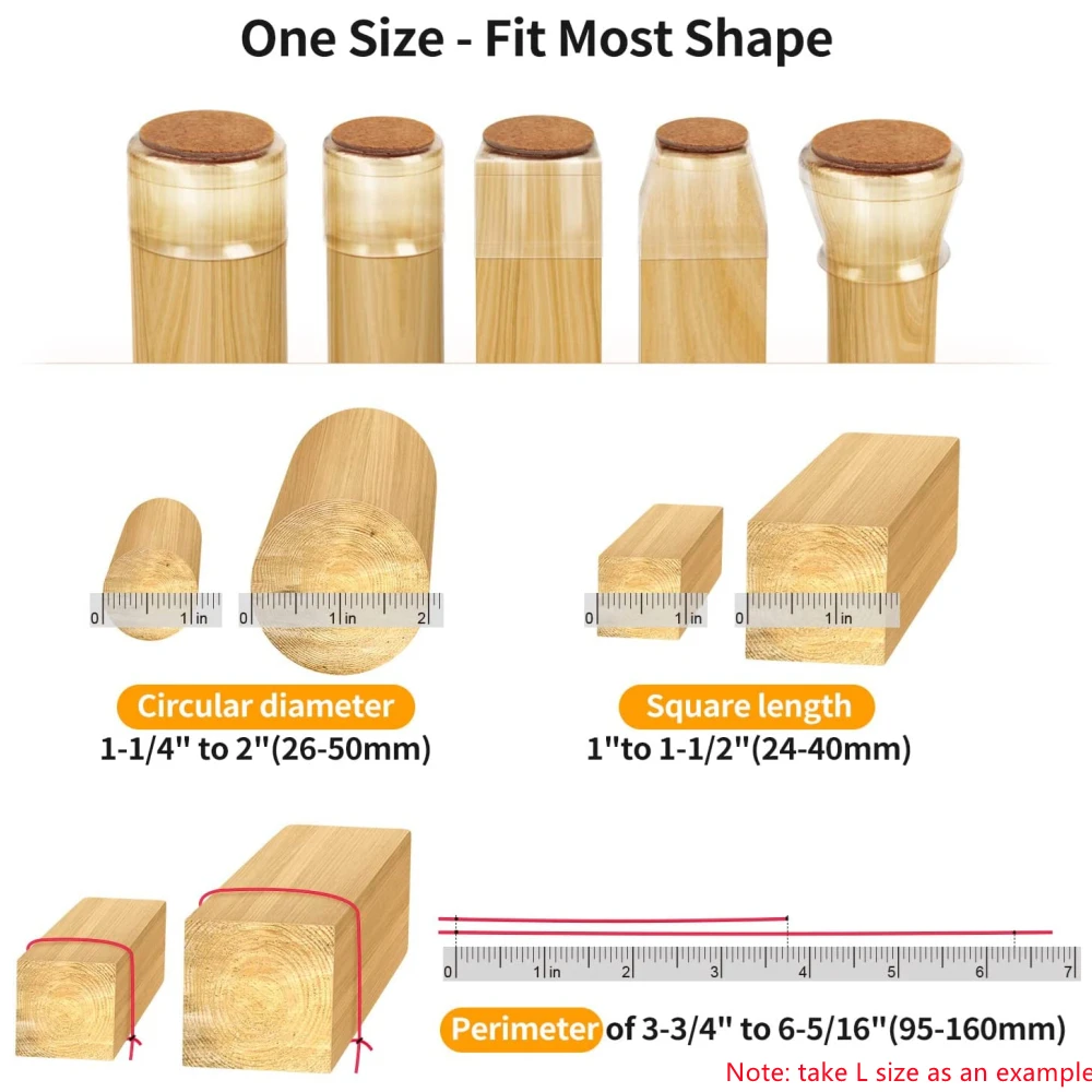 Прозрачные силиконовые чехлы для ножек стула упругий стол свободного