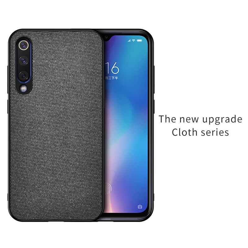 T1 Тканевый чехол для Xiaomi mi 9 SE 9T A3 8 Lite A2 A1 F1 9 lite, тканевая задняя крышка для Xiao mi Red mi Note 8 7 6 Pro 7A 6A S2 чехол s - Цвет: T1