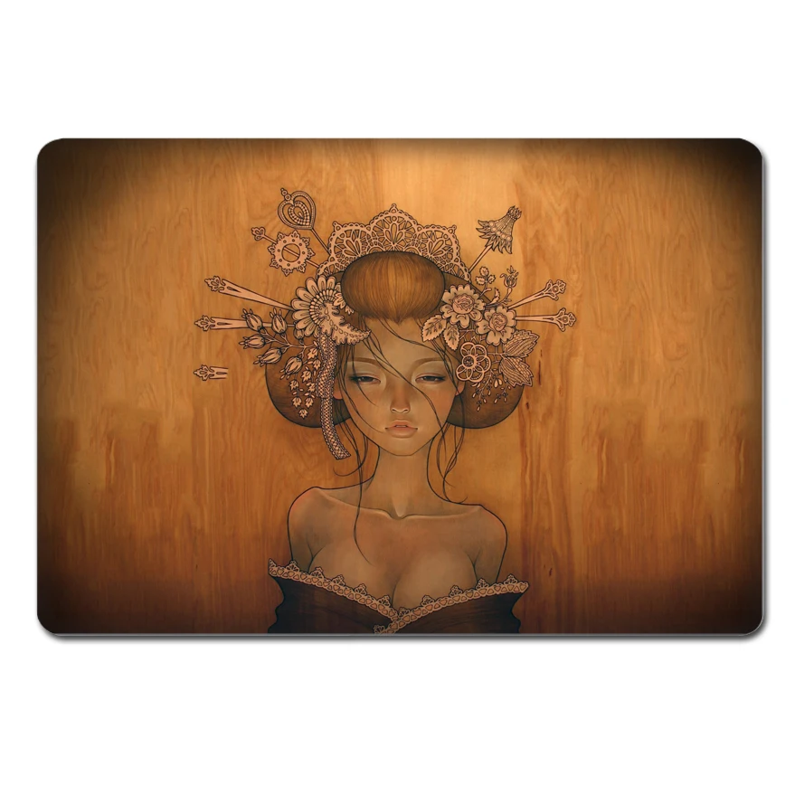 Виниловая наклейка сделай сам для ноутбука из ПВХ на верхнюю крышку с защитой от